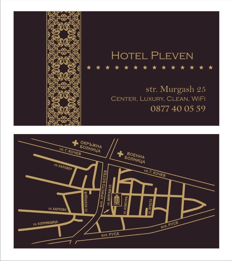Hotel Pleven Buitenkant foto